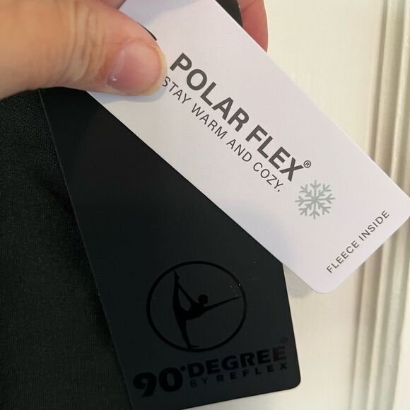 90 Degree By Reflex Women’s Leggings Polar Flex W/Pockets Size XS Waist 22”NWT - Picture 2 of 10